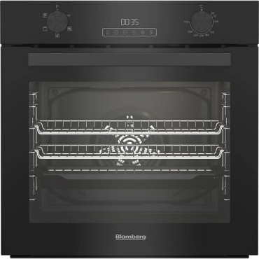 Blomberg Single Electric Oven 72ltr Enamel Liners Black Roen8201b