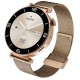 Garett Rose Gold Mesh Smartwatch