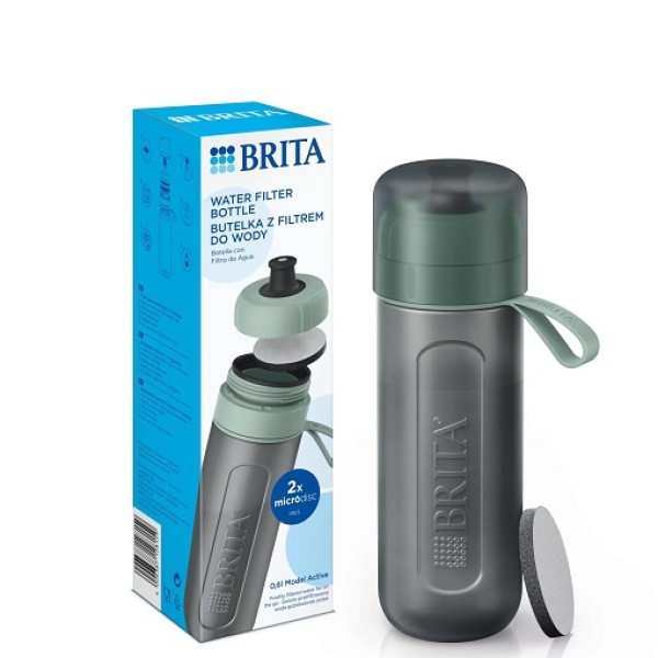Brita Active Water Filter Bottle Dark Green S1052251