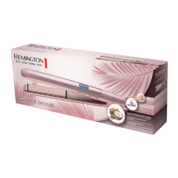 Remington Coconut Smooth Ceramic Hair Straightner 230 Deg S5901