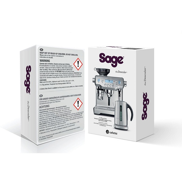 Sage Coffee Descaler (pack Of 4) Ses007neuoneu1