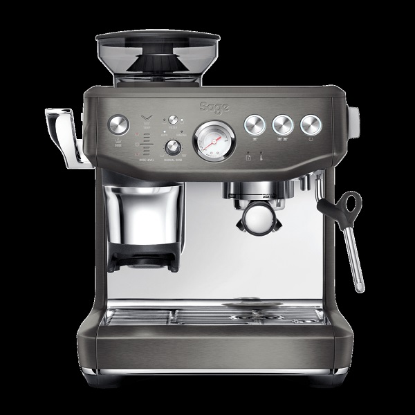 Sage Coffee Machine Barista Express Impress Black  Stainless Steel Ses876bst4guk1
