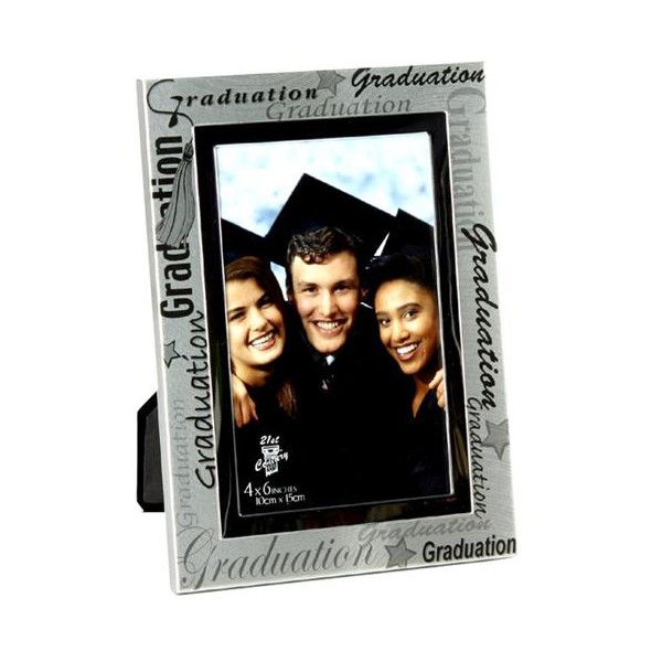 Celebrations Aluminium Graduation Photo Frame 4 X 6 Sp5646gr