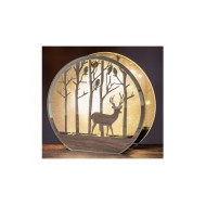 The Grange Collection Christmas Led Glass Light 15x14x5cm St70