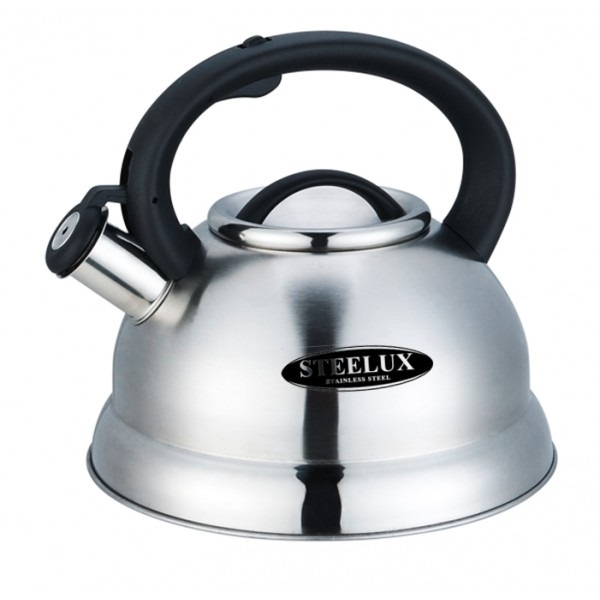 Steelex Stainless Steel Whistling Kettle 2.7ltr St/9800s