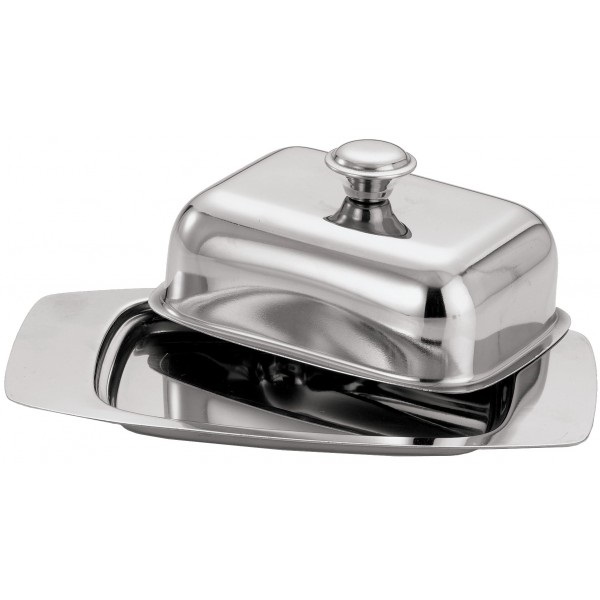 Steelex Stainless Steel Butter Dish St/9940