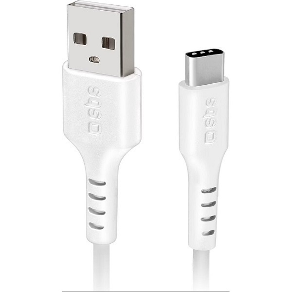 Type C Plug  To Usb  Sbs 1.5m White Tecablemicroc1