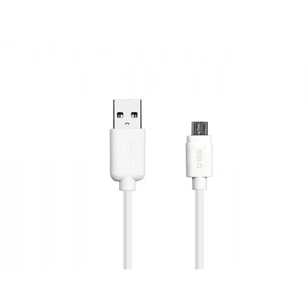 Sbs Usb To Micro Usb 1m White Tecablemicrow