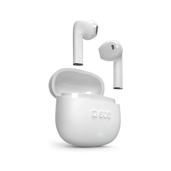 Sbs Tws Earbuds With Charging Case White Teeartwscolw