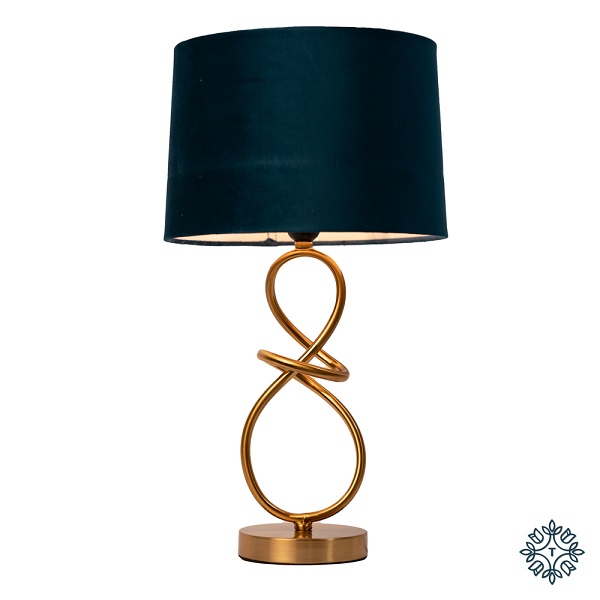 Sienna Table Lamp Brass 56cm Tl5539