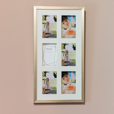 Gallery Collage Champagne 6 Picture 4 X 6 Tl6669