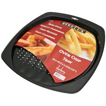 Steelex Non Stick Oven Chip Tray 15/39cm Tr7124x