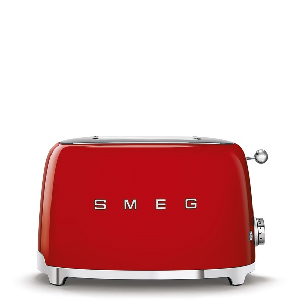 Toaster Smeg Retro Red Tsf01rduk