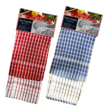 Steelex Teatowels Cotton Set 2 Tx5100