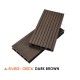 Decking Board Ever-deck Dark Brown 135x25x3.6m