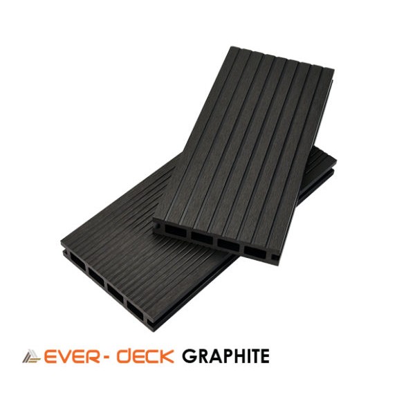 Decking Board Ever-deck Graphite 135x25x3.6m