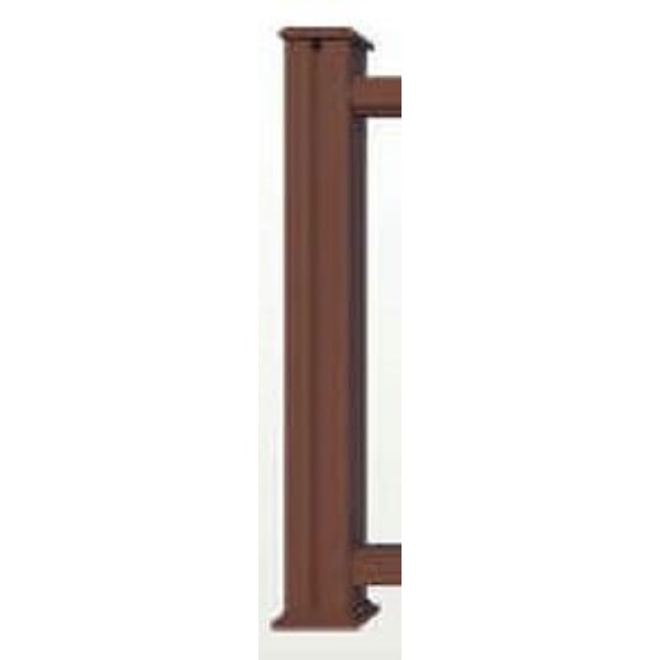 Teranna Decking Post Kit Dark Brown