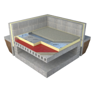 Insulation Foil U/floor 2400x1200x50mm