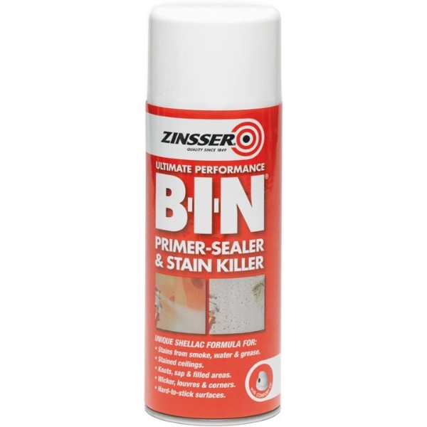 Zinsser B-i-n Primer Sealer Aerosol 400ml