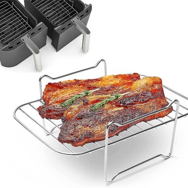 Kitchen Academics Air Fryer Insert Shelf Aflsi1111