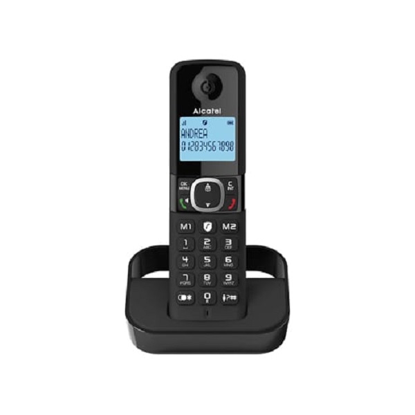 Alcatel F860 Single Cordless Phone With Cell Block Black Atl1423518