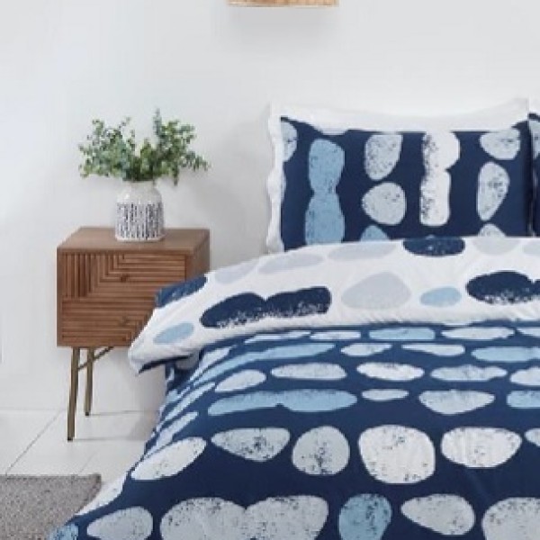Austin Blue Single Duvet Set Austb1