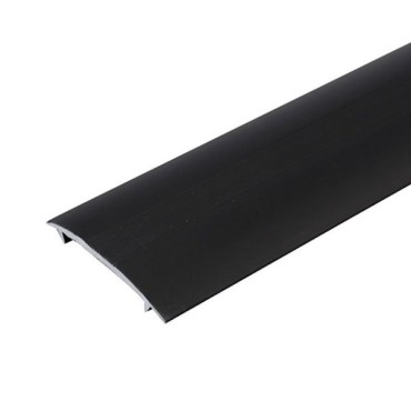 Cover Profile Black 2mmx25mmx2.4mtr P54 (b325)