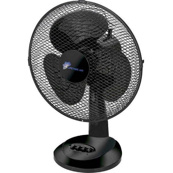 Fan Table 30cm Black