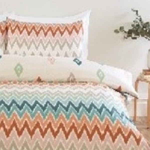 Duvet Cover Single Boston Chevron Boscv1