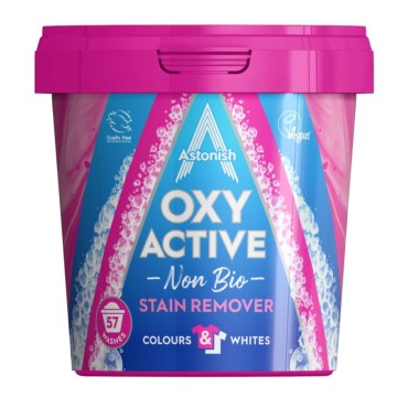 Astonish Oxy Active Non Bio Stain Remover 1.25kg C1410