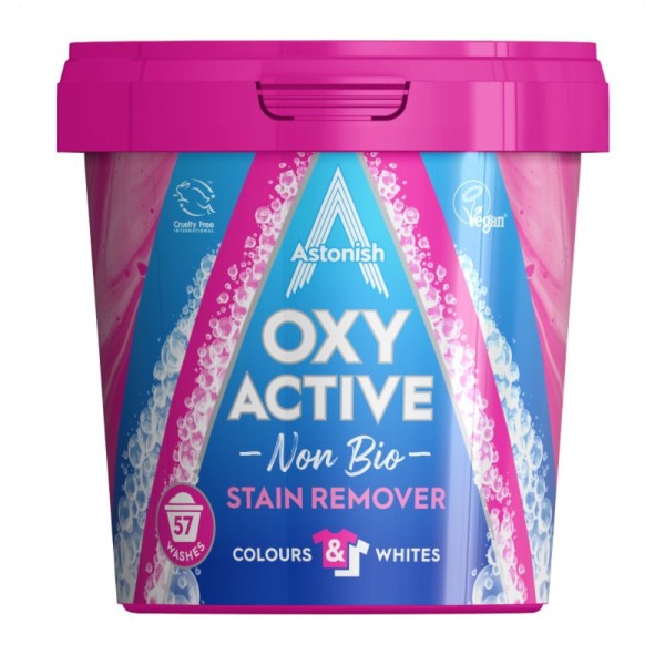 Astonish Oxy Active Non Bio Stain Remover 1.25kg C1410