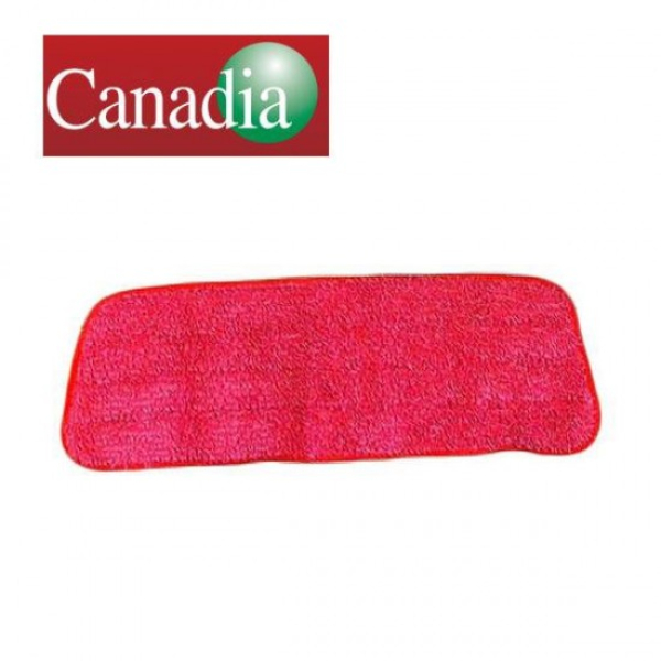 Canadia Microfibre Spray Mop - Red Cloth Cover Ref