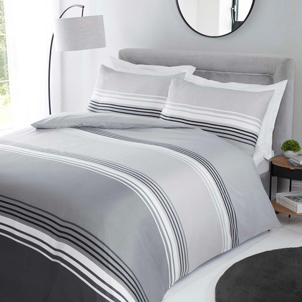 Duvet Cover King Size Chicago Silver Chics3