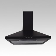 Luxair Hood 60cm Delta Black La-60-delta-blk