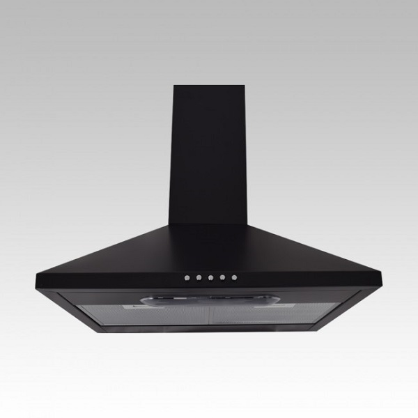 Luxair Hood 60cm Delta Black La-60-delta-blk