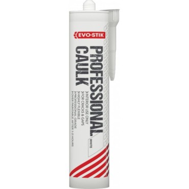Evo Stik Pro Caulk Decorators Filler 380ml Tube (3