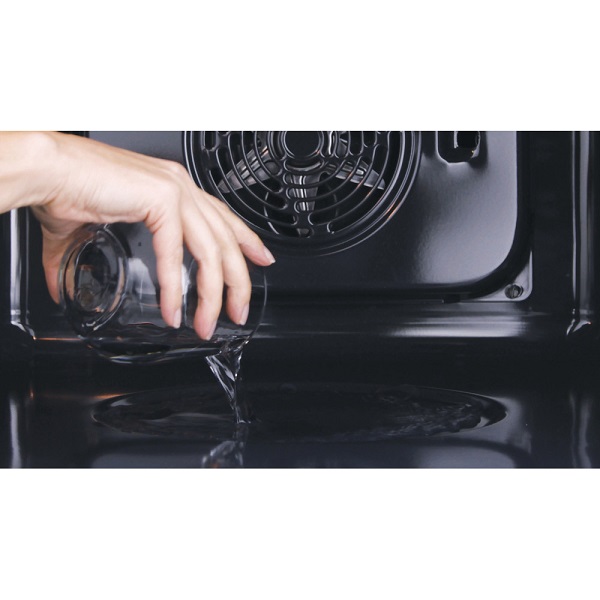 Hotpoint Black Gentle Steam Single Oven 66ltr Fa4s541jblgh