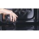 Hotpoint Black Gentle Steam Single Oven 66ltr Fa4s541jblgh