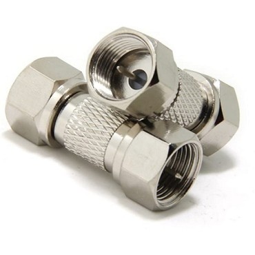 Satellite F Connector Male Plug 2pk