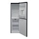 Hotpoint 55cm Fridge Freezer - Freestanding No Frost Black 1830x540 Hbnf55182baqua