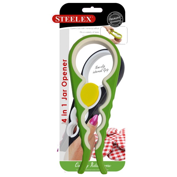 Steelex Jar Opener 4 Sizes Hk0801