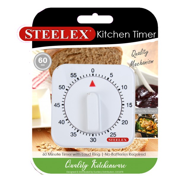 Steelex Kitchen Timer White Hk7213