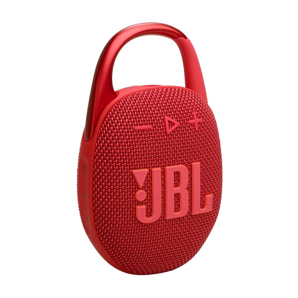 Jbl Red Bluetooth Speaker Clip5 With Carabiner Ip67 Waterproof & Dustproof Jblclip5red