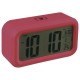 Digital Alarm Clock - 4 Assorted Colours Grey, White, Black And Red Jk133569