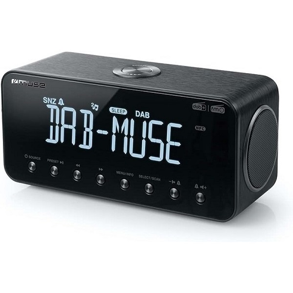 Muse Clock Radio With Bt M-196dbt