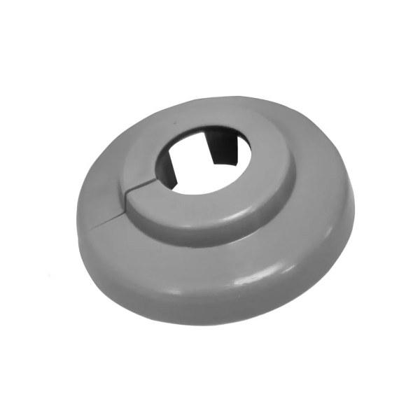 Plastic Rosette Mid Grey 7040 15mm (2)