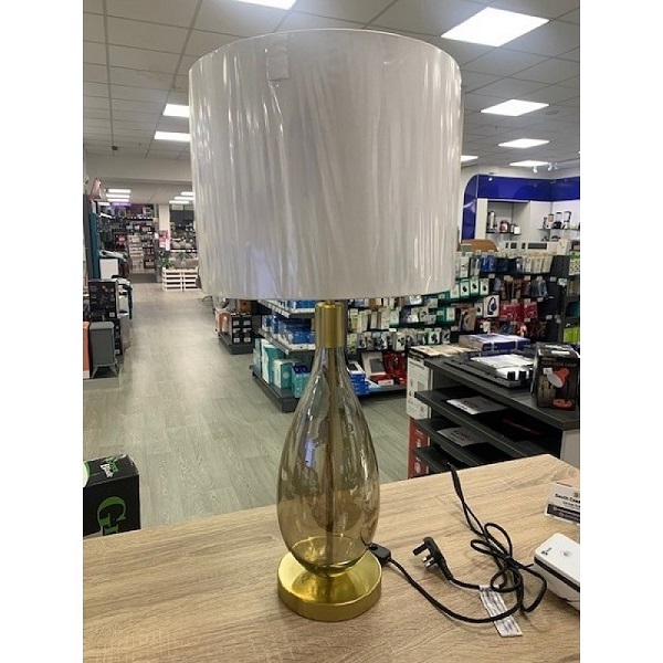 Artmoda Glass Table Lamp With Metal Base