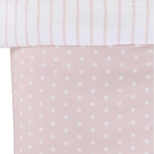 Duvet Cover Single New York Spots Pink Nysp1