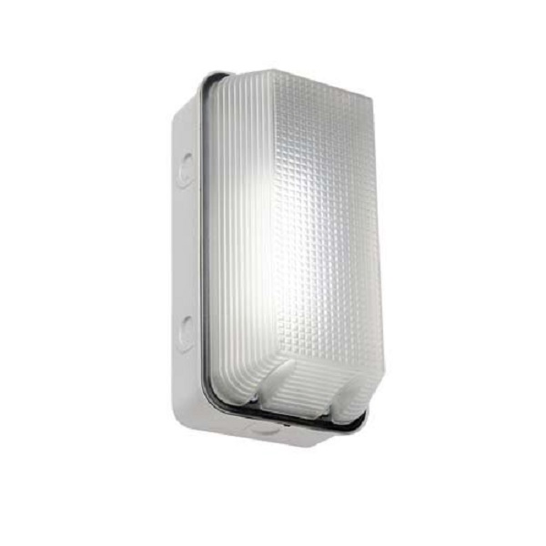 Bulkhead 100w Bc White Cef