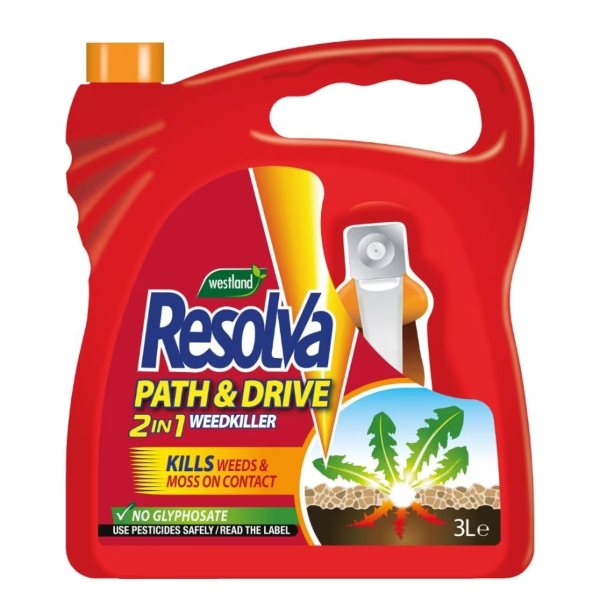 Resolva Path & Drive Weedkiller 3l Rtu 3l